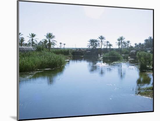 Village of the Marsh Arabs, Taken in the 1970S, Iraq, Middle East-Harding Robert-Mounted Photographic Print