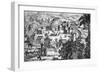 Village of the Susquehanna People, Susquehanna River (Engraving)-American-Framed Giclee Print