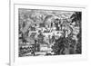 Village of the Susquehanna People, Susquehanna River (Engraving)-American-Framed Giclee Print