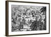 Village of the Susquehanna People, Susquehanna River (Engraving)-American-Framed Giclee Print