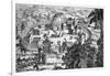 Village of the Susquehanna People, Susquehanna River (Engraving)-American-Framed Giclee Print