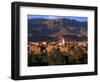 Village of Tinerhir on Banks of River Todra, Todra Gorge, Morocco-John Elk III-Framed Photographic Print