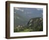 Village of Trnovo Ob Soci in Soca Valley, Triglav National Park, Julian Alps, Slovenia-Eitan Simanor-Framed Photographic Print