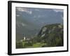 Village of Trnovo Ob Soci in Soca Valley, Triglav National Park, Julian Alps, Slovenia-Eitan Simanor-Framed Photographic Print