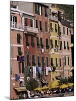 Village of Vernazza, Cinque Terre, Unesco World Heritage Site, Liguria, Italy-Bruno Morandi-Mounted Photographic Print