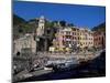 Village of Vernazza, Cinque Terre, Unesco World Heritage Site, Liguria, Italy-Bruno Morandi-Mounted Photographic Print