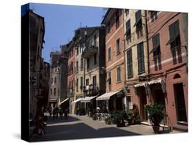 Village of Vernazza, Cinque Terre, Unesco World Heritage Site, Liguria, Italy-Adam Swaine-Stretched Canvas