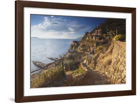 Village of Yumani on Isla del Sol (Island of the Sun), Lake Titicaca, Bolivia, South America-Ian Trower-Framed Photographic Print