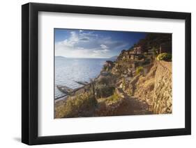 Village of Yumani on Isla del Sol (Island of the Sun), Lake Titicaca, Bolivia, South America-Ian Trower-Framed Photographic Print