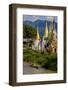 Village of Ywarma (Ywama) with Stilt Houses and Stupas, Inle Lake, Shan State-Nathalie Cuvelier-Framed Photographic Print