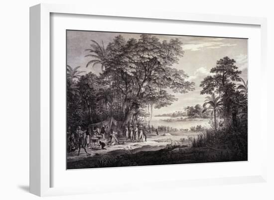 Village on Banks of Amazon River, Brazil-null-Framed Giclee Print