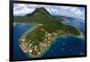 Village on Bora-Bora-Darrell Gulin-Framed Photographic Print