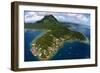 Village on Bora-Bora-Darrell Gulin-Framed Photographic Print