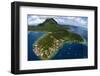 Village on Bora-Bora-Darrell Gulin-Framed Photographic Print