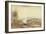 Village on the Bank of a Lake-James Baker Pyne-Framed Giclee Print