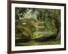 Village on the Banks of the River; Village Au Bord De La Riviere, C.1900-Henri Lebasque-Framed Giclee Print