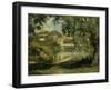 Village on the Banks of the River-Henri Lebasque-Framed Giclee Print