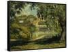 Village on the Banks of the River-Henri Lebasque-Framed Stretched Canvas