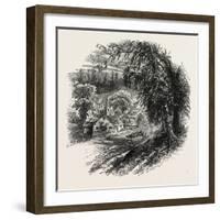 Village Op Yonkers, New York, USA, 1870s-null-Framed Giclee Print