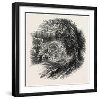 Village Op Yonkers, New York, USA, 1870s-null-Framed Giclee Print