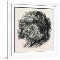 Village Op Yonkers, New York, USA, 1870s-null-Framed Giclee Print