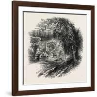 Village Op Yonkers, New York, USA, 1870s-null-Framed Giclee Print