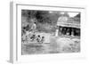 Village Outcasts Shopping in South India, 1926-null-Framed Giclee Print