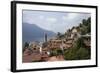 Village Overlooking Lake Garda, Italian Lakes, Lombardy, Italy, Europe-James Emmerson-Framed Photographic Print