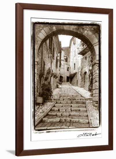 Village Passageway-Laura Denardo-Framed Art Print