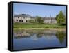 Village Pond, Monyash, Peak District, Derbyshire, England, United Kingdom, Europe-Frank Fell-Framed Stretched Canvas