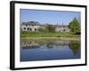 Village Pond, Monyash, Peak District, Derbyshire, England, United Kingdom, Europe-Frank Fell-Framed Photographic Print