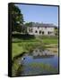 Village Pond, Monyash, Peak District, Derbyshire, England, United Kingdom, Europe-Frank Fell-Framed Stretched Canvas