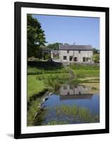 Village Pond, Monyash, Peak District, Derbyshire, England, United Kingdom, Europe-Frank Fell-Framed Photographic Print