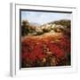 Village Poppies-Marino-Framed Art Print