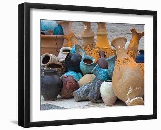 Village Pottery, Turkey-Joe Restuccia III-Framed Photographic Print