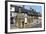 Village Pump and Medieval Timber Framed Houses-Peter Richardson-Framed Photographic Print