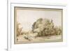 Village Road, C1650-Rembrandt van Rijn-Framed Giclee Print