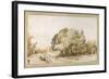 Village Road, C1650-Rembrandt van Rijn-Framed Giclee Print