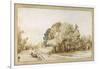 Village Road, C1650-Rembrandt van Rijn-Framed Giclee Print