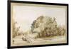 Village Road, C1650-Rembrandt van Rijn-Framed Giclee Print