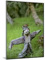 Village Scarecrow, Rice Fields, Near Tegallalan, Bali, Indonesia-Merrill Images-Mounted Photographic Print