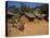 Village Scene, Children in Foreground, Zomba Plateau, Malawi, Africa-Poole David-Stretched Canvas