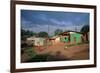 Village Scene, Goulisoo, Oromo Country, Welega State, Ethiopia, Africa-Bruno Barbier-Framed Photographic Print