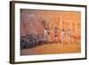 Village Scene, Jaipor-Lincoln Seligman-Framed Giclee Print