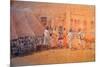 Village Scene, Jaipor-Lincoln Seligman-Mounted Giclee Print