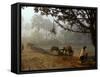 Village Scene, Vaishali, India-James Gritz-Framed Stretched Canvas