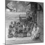 Village School and Teacher, Amarapura, Burma, 1908-null-Mounted Photographic Print