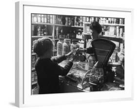 Village Shop 1960s-null-Framed Photographic Print