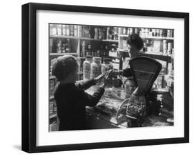 Village Shop 1960s-null-Framed Photographic Print