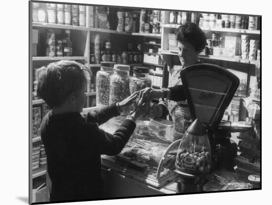 Village Shop 1960s-null-Mounted Photographic Print
